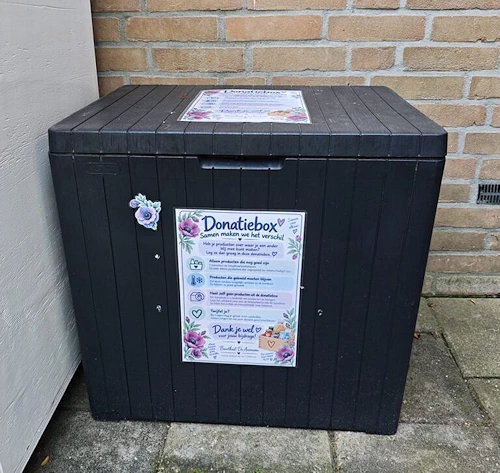 Donatiebox, Buurtkast De Anemoon in Hoogkarspel